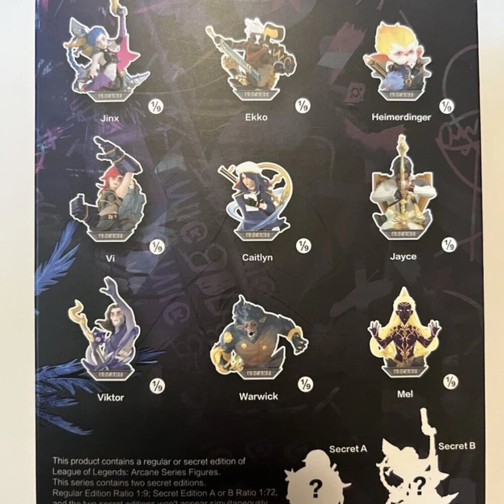 NEW / Unopened POP MART x League of Legends: Arcane Series Blind Box - Picture 7 of 7